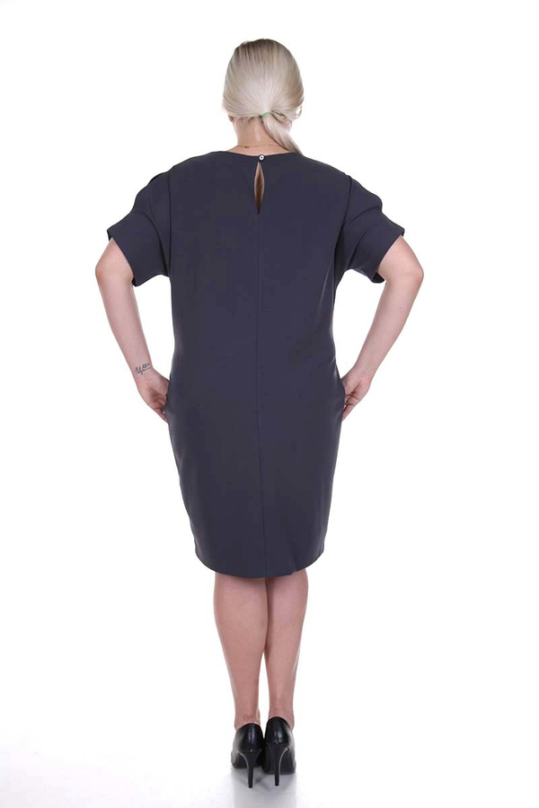 Sukienka FSU1116 SZARY CIEMNY