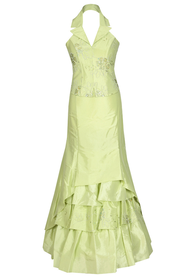 Sukienka FSU058 ZIELONY