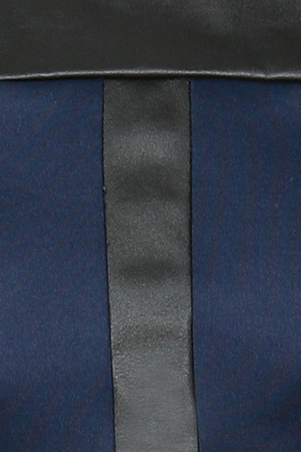 Sukienka FSU646  GRANATOWY + CZARNY