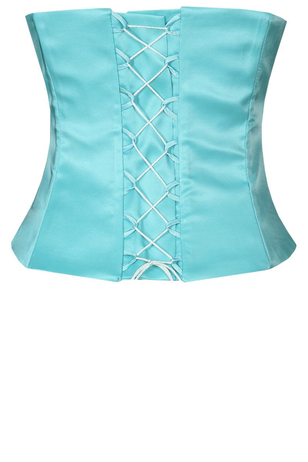 Gorset FGR042 TURKUSOWY ŚREDNI