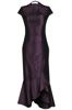 Dress FSU031 DARK PLUM