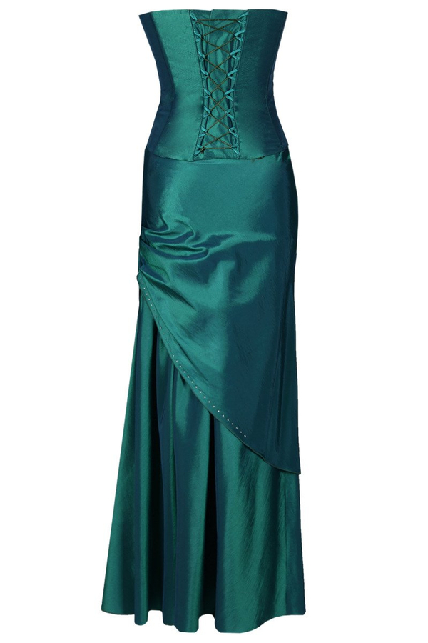 Sukienka FSU063 TRAWIASTY CIEMNY