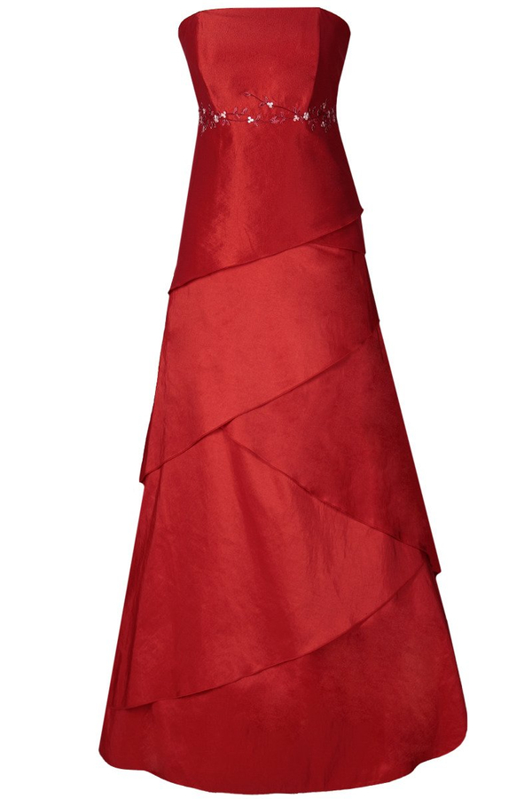 Sukienka FSU072 CZERWONY