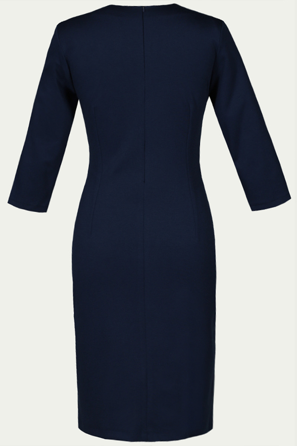 Sukienka FSU769 GRANATOWY