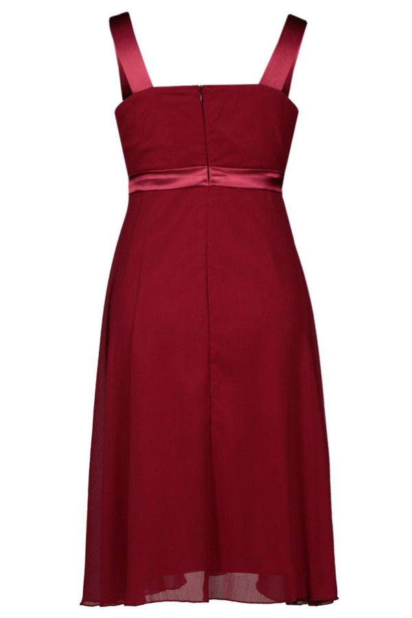 Sukienka FSU152 CZERWONY CIEMNY