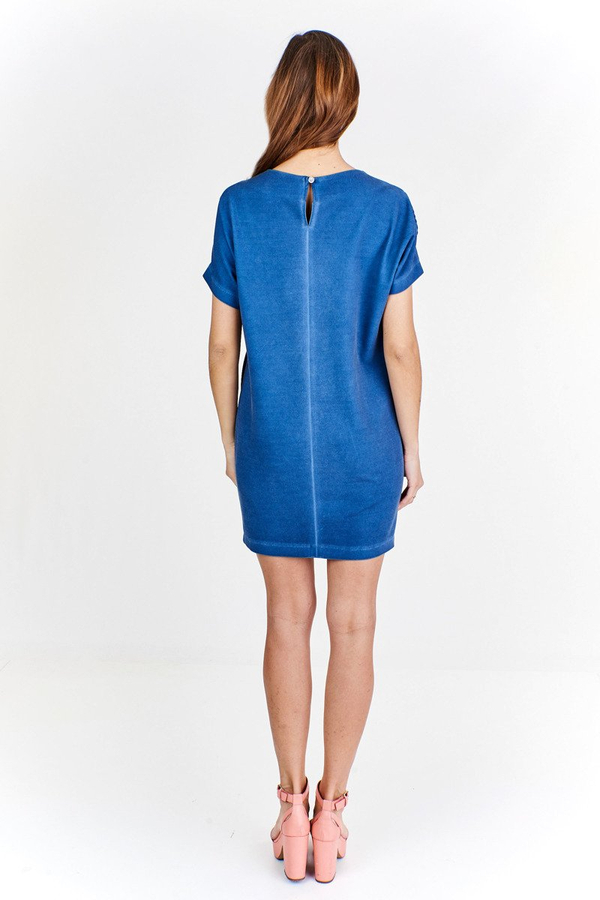 Sukienka FSU766 JEANSOWY jeans