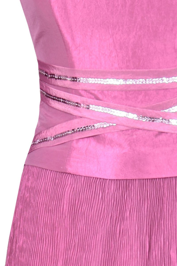 Sukienka FSU139 AMARANTOWY ŚREDNI