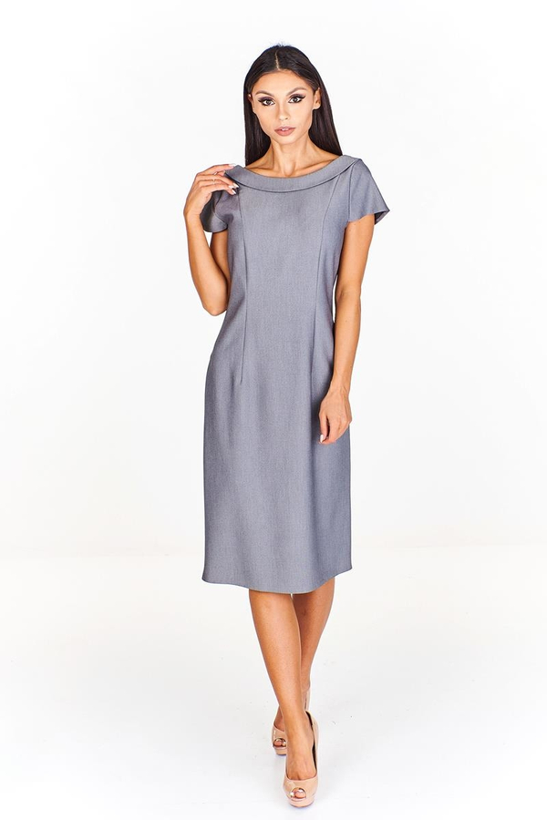 Sukienka FSU199  SZARY