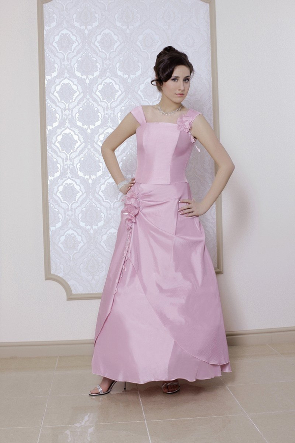 Sukienka FSU059 RÓŻ JASNY