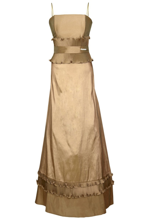 Sukienka FSU137 CAPPUCINO