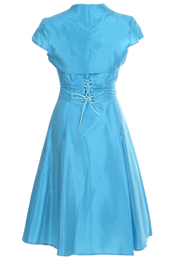 Sukienka FSU135 LAZUROWY