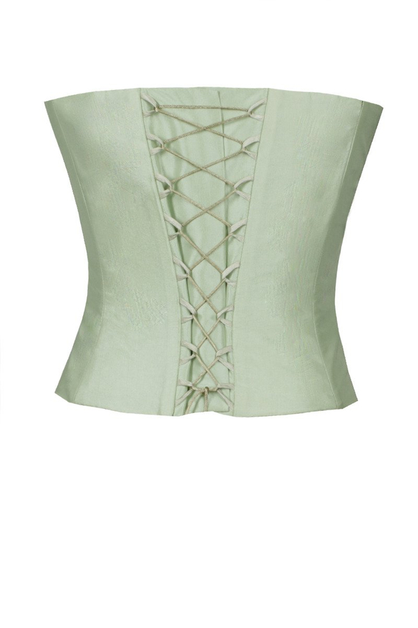 Gorset FGR082  SELEDYNOWY JASNY