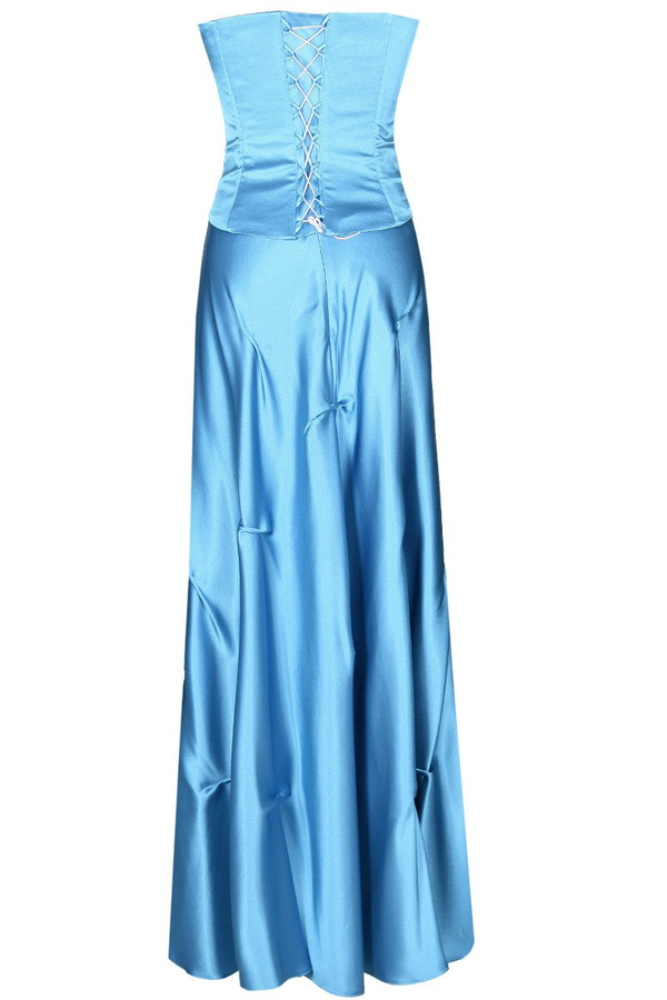 Sukienka FSU019 LAZUROWY