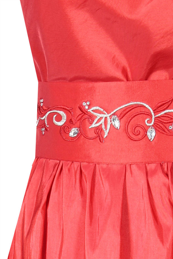 Sukienka FSU173 CZERWONY