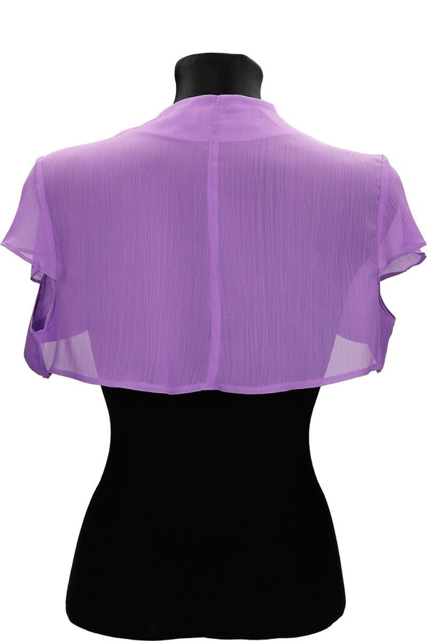 Bolerko FBL172 FIOLETOWY szyfon