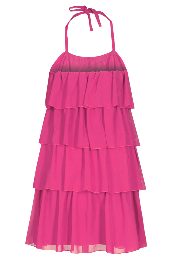 Sukienka FSU150 AMARANTOWY JASNY