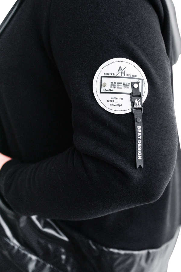 Kurtka FKU1071 CZARNY