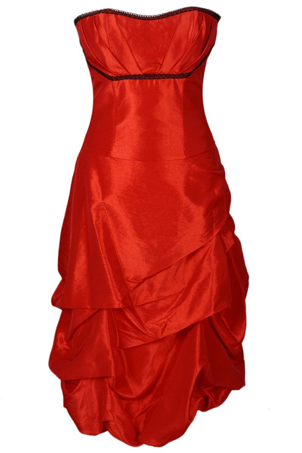 Sukienka FSU134 CZERWONY