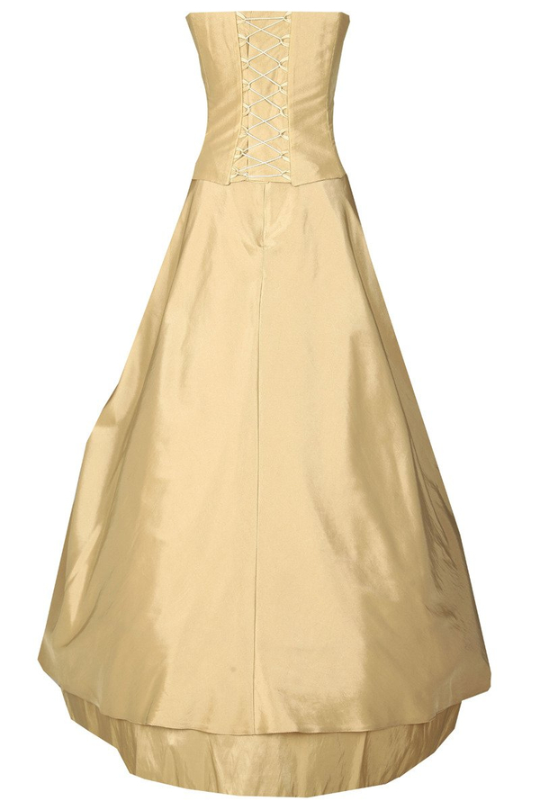 Sukienka FSU074 EKRI EKRI