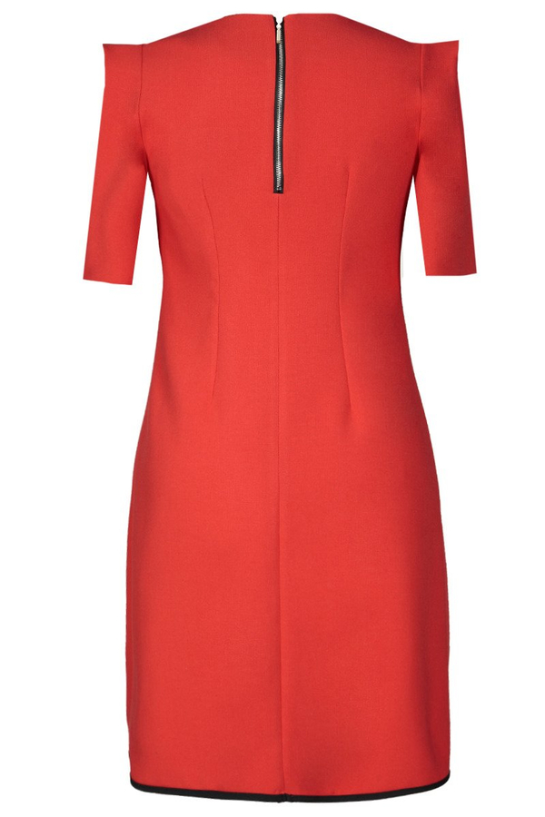 Sukienka FSU768  CZERWONY