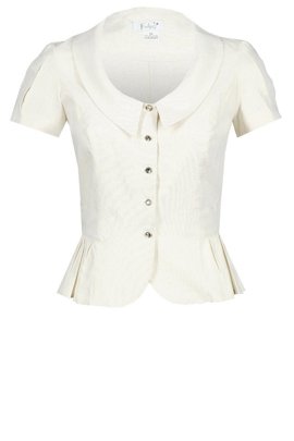 Żakiet FZA676 SZARY JASNY + SREBRNO-CZARNA NIĆ