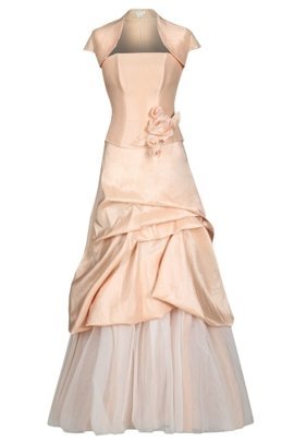 Sukienka FSU038 ŁOSOSIOWY JASNY