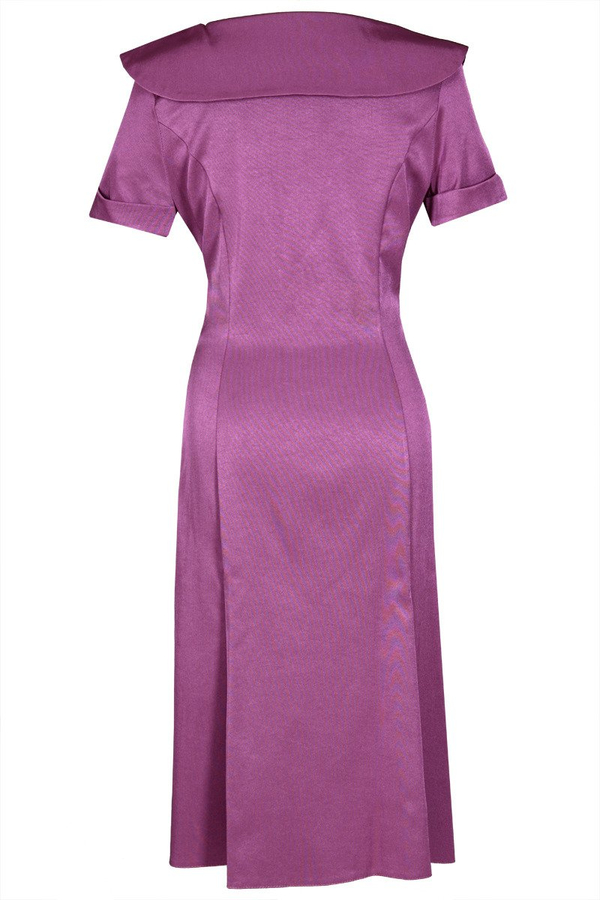 Sukienka FSU214 AMARANTOWY ŚREDNI