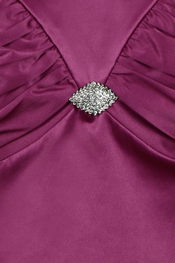 Sukienka FSU659 AMARANT ŚREDNI