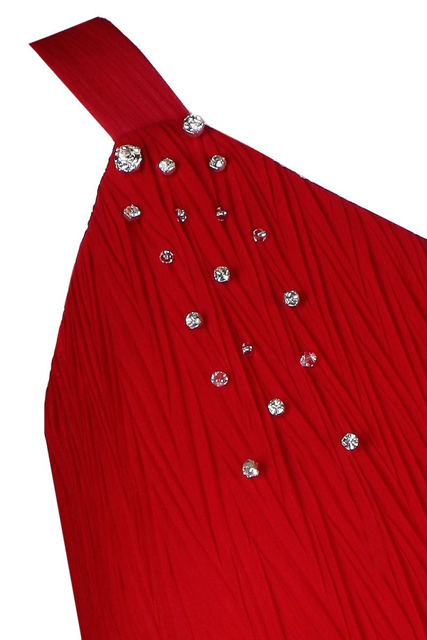 Suknia FSU739 CZERWONY