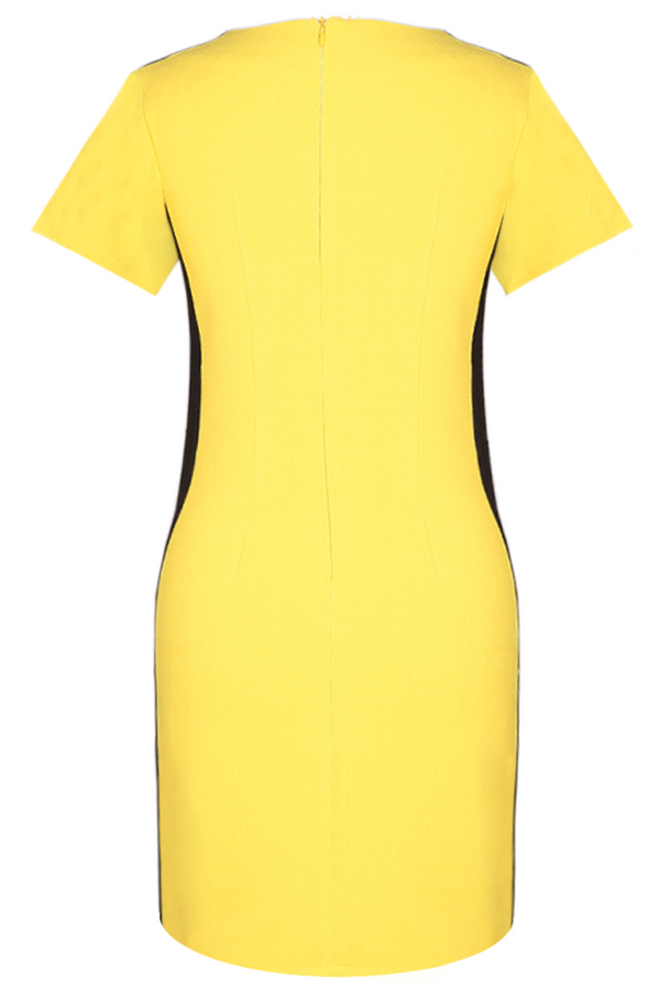 Tunic FTU286 DARK YELLOW BLACK