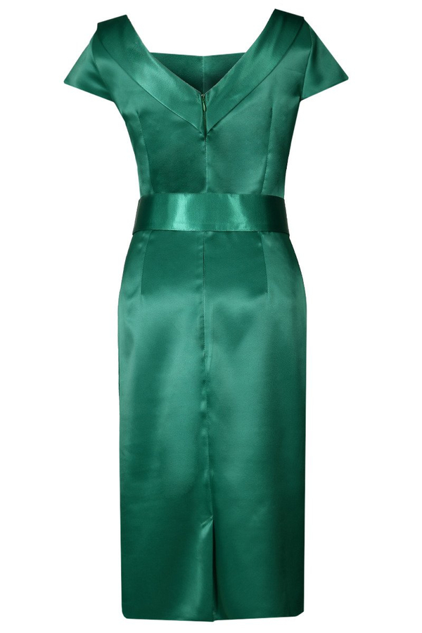 Sukienka FSU199 TRAWIASTY CIEMNY