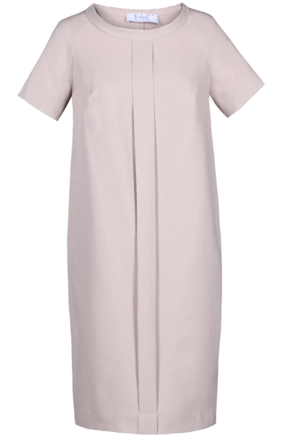 Sukienka FSU880 BEŻOWY