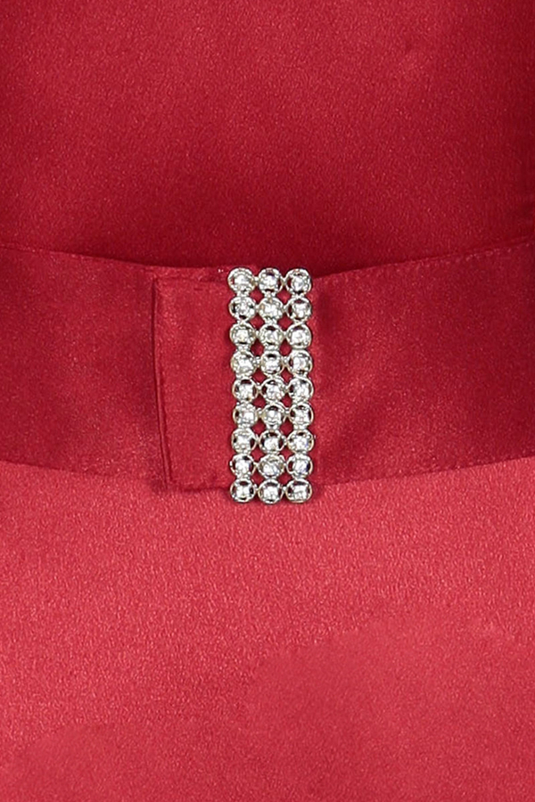 Sukienka FSU199 CZERWONY MOCNY