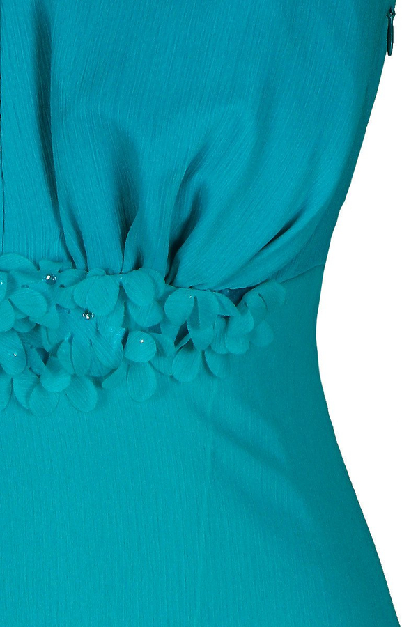 Sukienka FSU220 TURKUSOWY