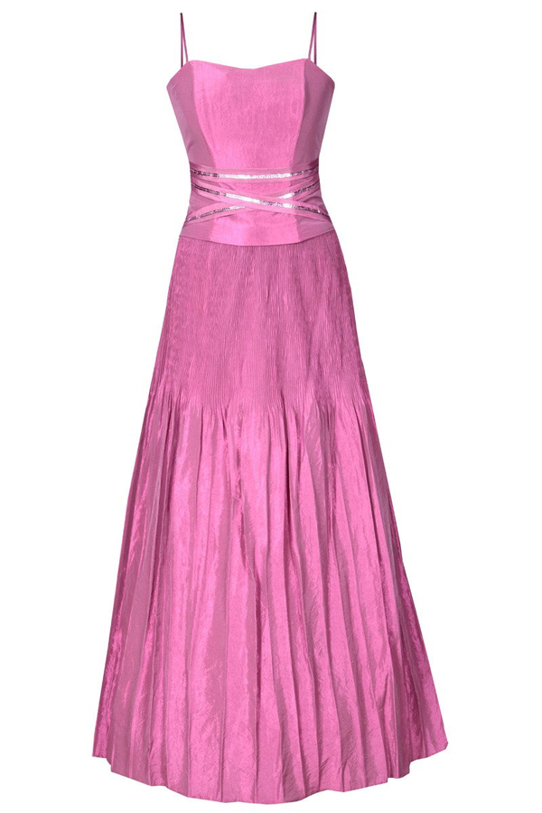 Sukienka FSU139 AMARANTOWY ŚREDNI