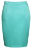 Spódnica FSP641 TURKUSOWY ŚREDNI
