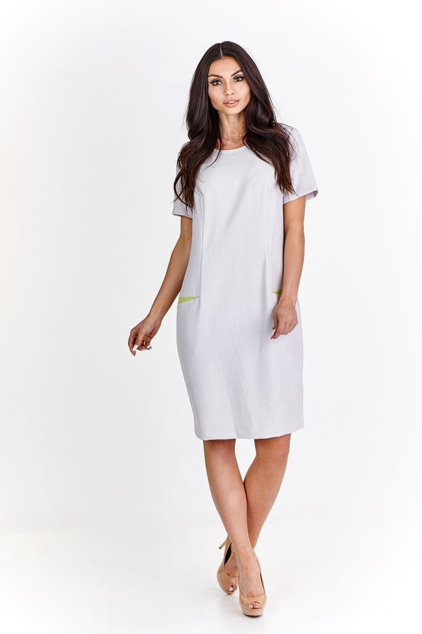 Sukienka FSU1012 SZARY BLADY