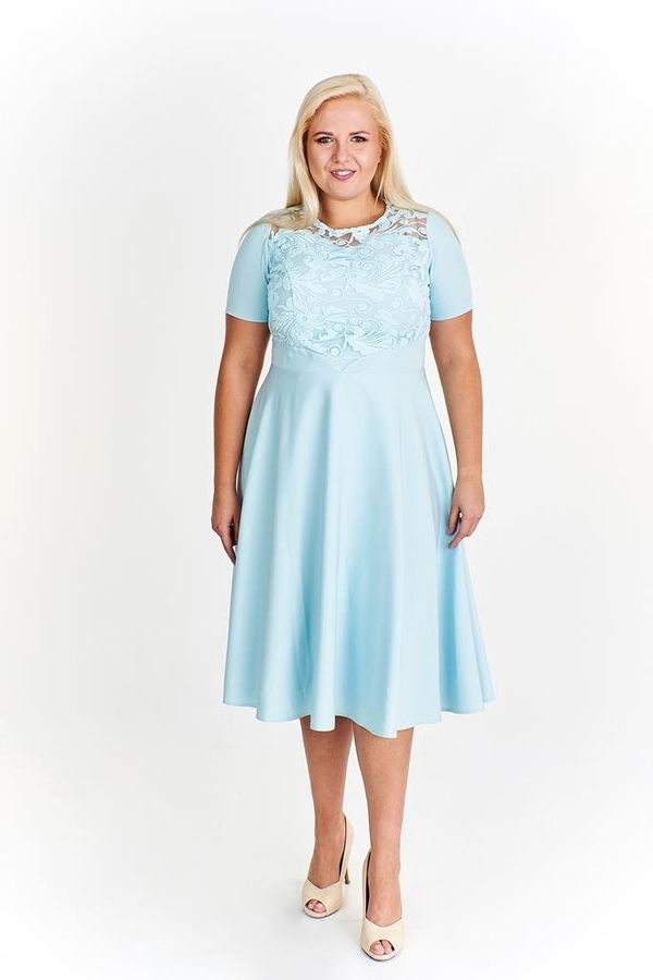 Sukienka FSU934 MIĘTOWY