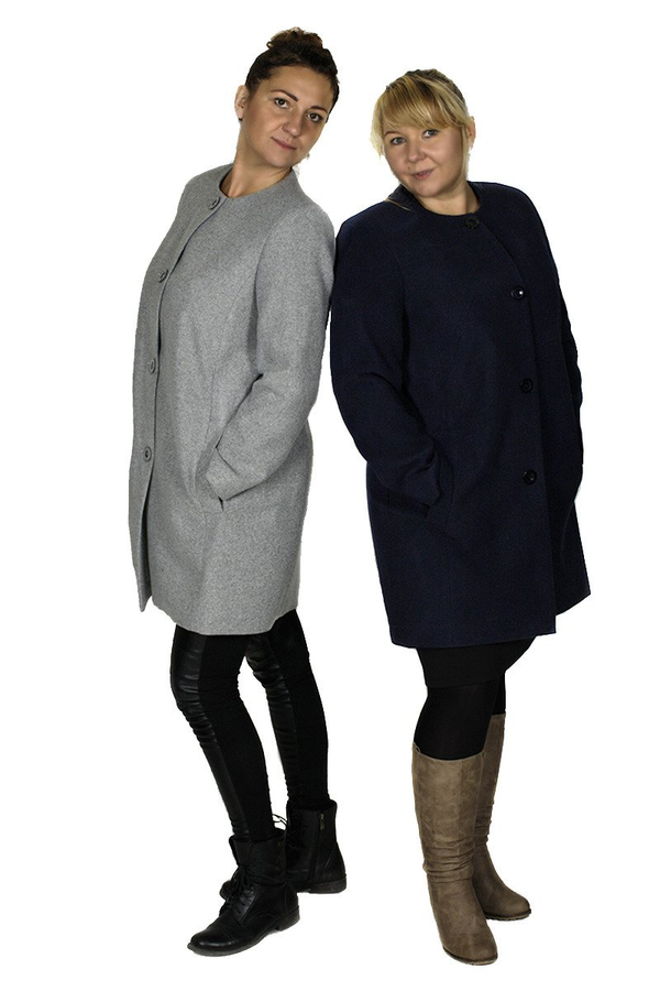 Kurtka FKU751 SZARY JASNY