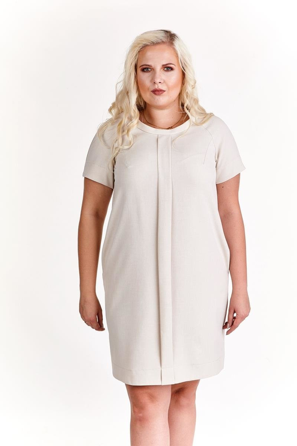 Sukienka FSU880 BEŻOWY