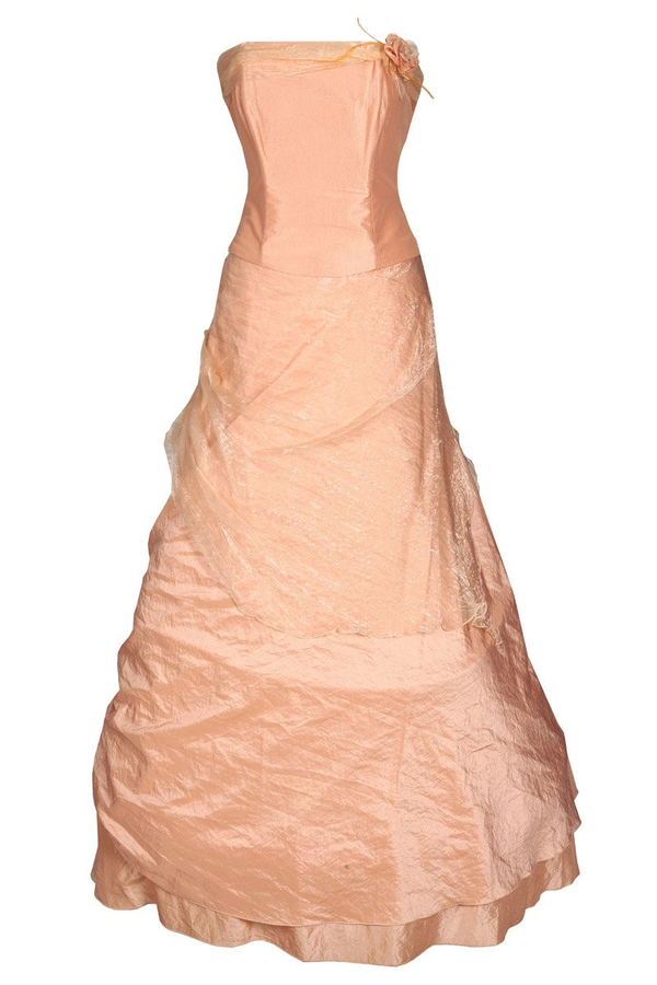 Sukienka FSU061 ŁOSOSIOWY JASNY