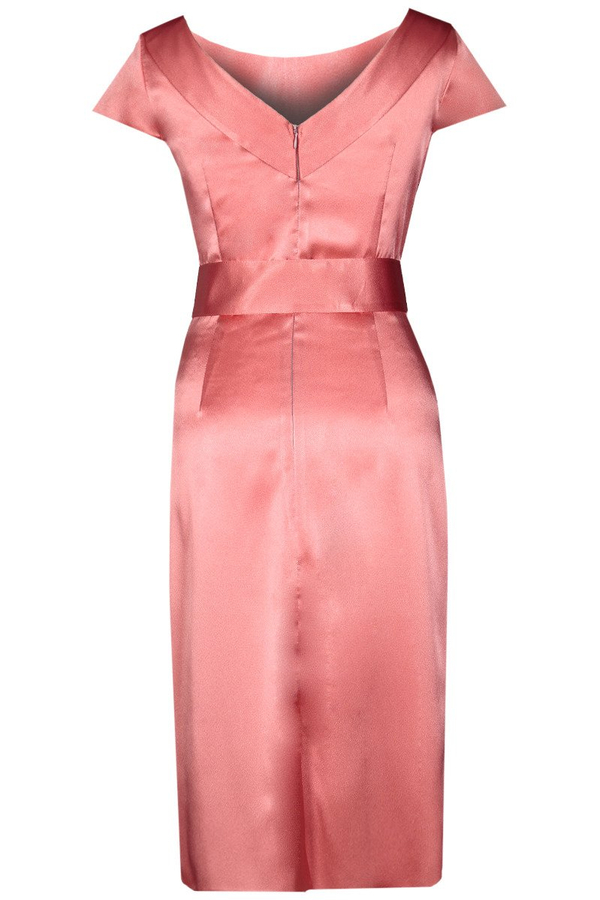 Sukienka FSU199 KORALOWY