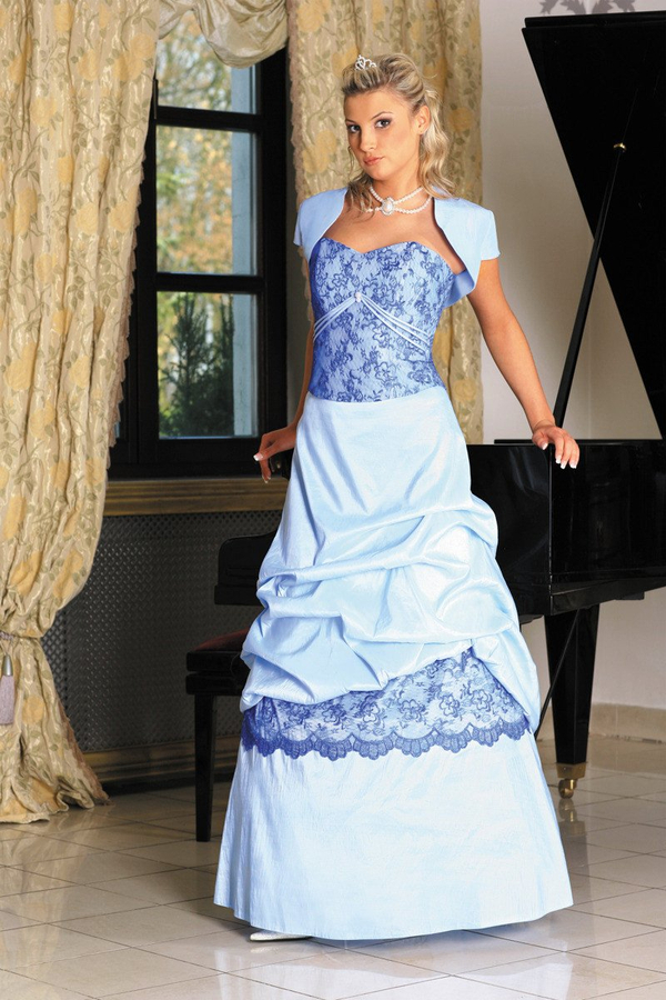 Sukienka FSU036 NIEBIESKI