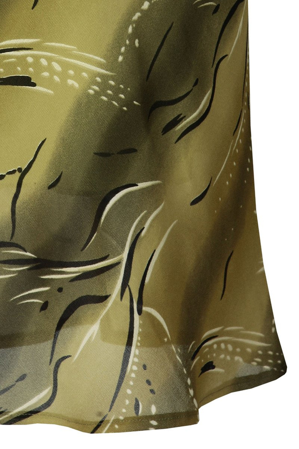 Spódnica FSP771 SELEDYNOWY CIEMNY