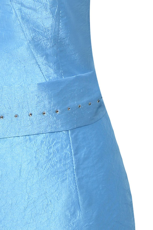 Sukienka FSU155 LAZUROWY