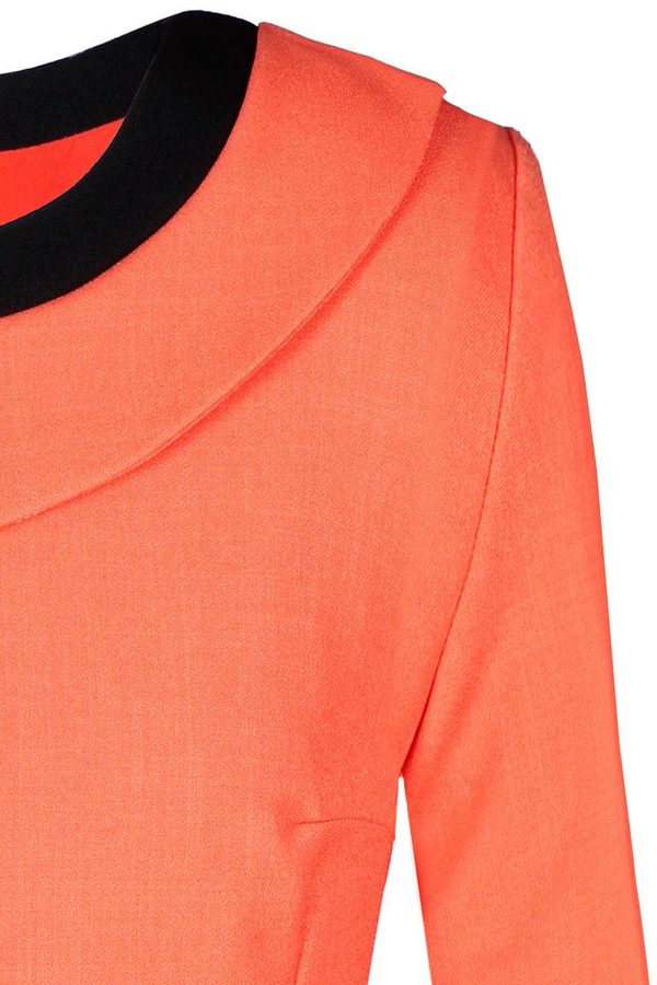 Dress FSU285 ORANGE BLACK