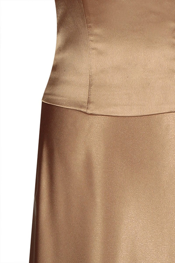 Sukienka FSU088 ZŁOTO STARE