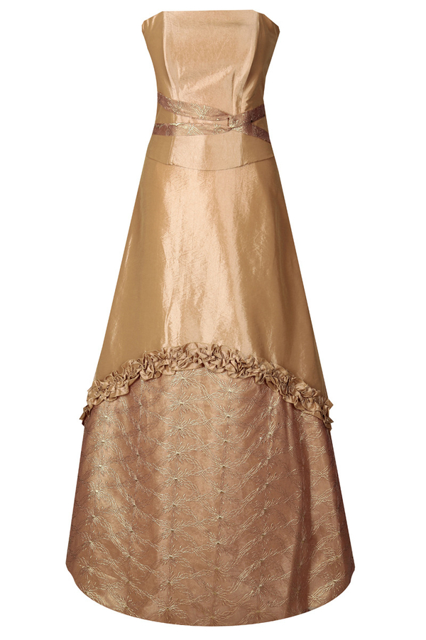 Sukienka FSU103 CAPPUCCINO