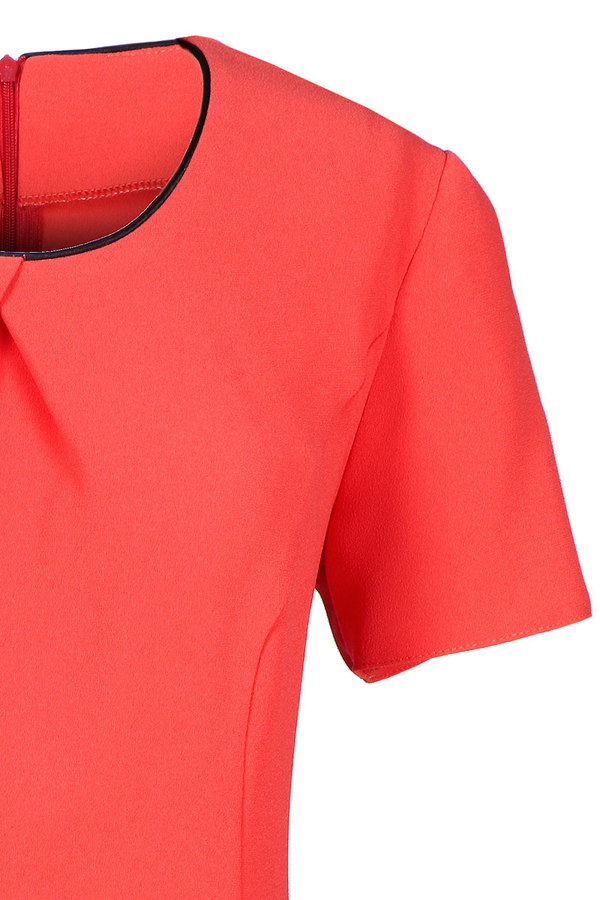 Sukienka FSU254 POMARAŃCZOWY MOCNY