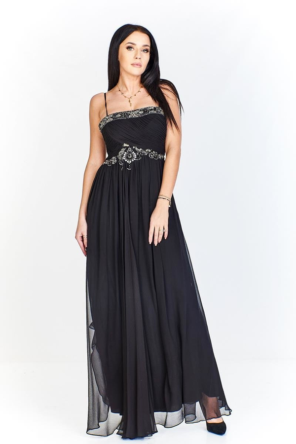 Suknia FSU718 CZARNY